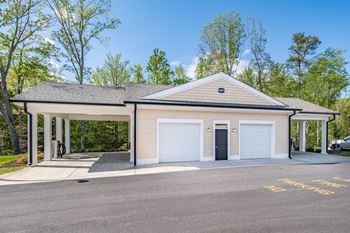 Universally Attached And Detached Garages at Abberly CenterPointe Apartment Homes by HHHunt, Midlothian, 23114